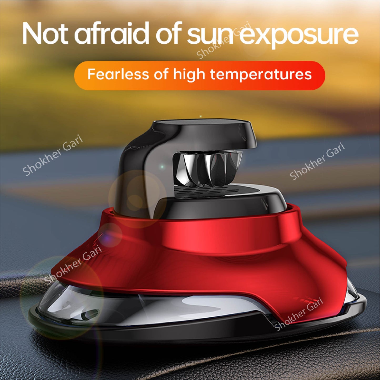 Safe Car Fragrance Diffuser Rotatable image 1
