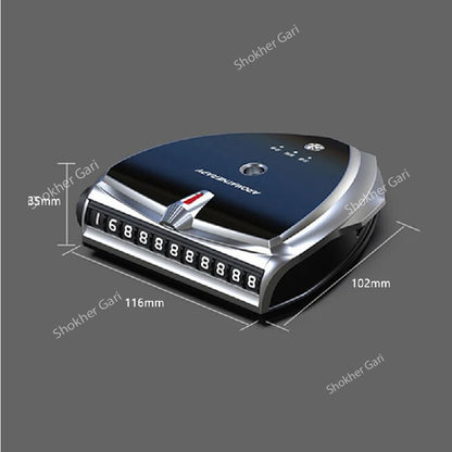 Humidefier Perfume and Diffuser With Parking Number Holder image 1