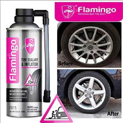 Flamingo Tire Sealant and Inflator - 450ml image 1