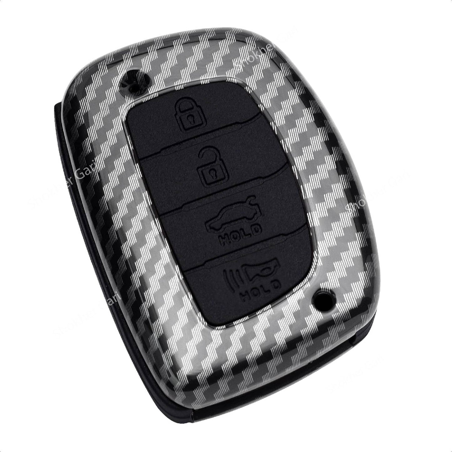 M/Y Carbon Fiber Remote Cover for Hyundai Creta image 1