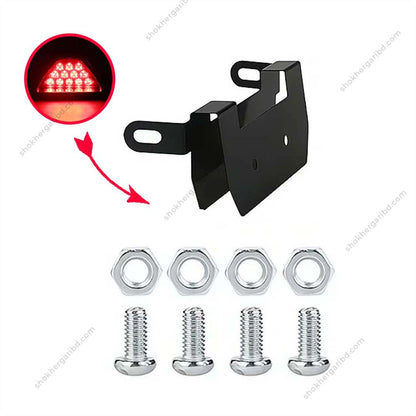 Triangular LED Brake Flashing Warning Light image 3