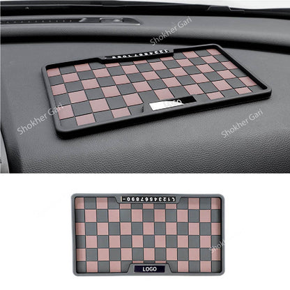 1pcs Sports Flat Mobile Number Anti-Slip Pad image 2