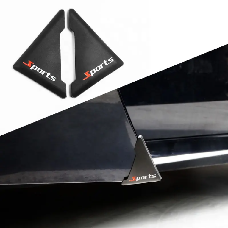 Car Door Corner Protector Black  2pcs image 12