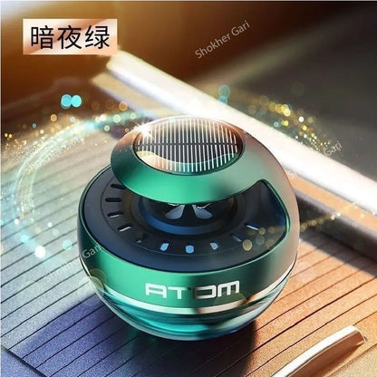 Solar Rotating ATOM Perfume - Atom Solar Perfume - Green image