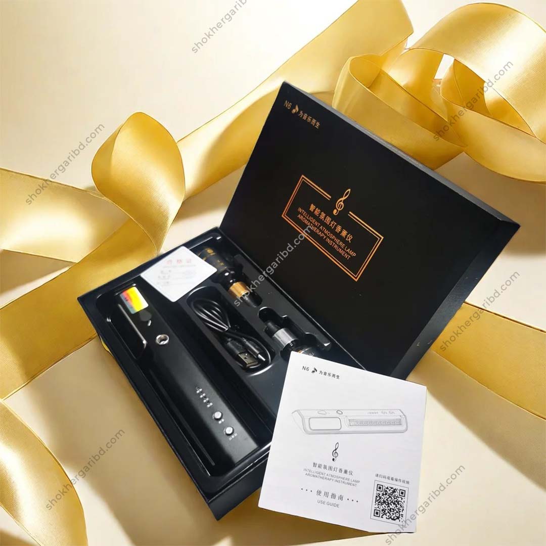 Multifunctional Itelligent Spray Diffuser Car Fragrance Car Liscence Plate Number With Colorful Ambient Light image 6