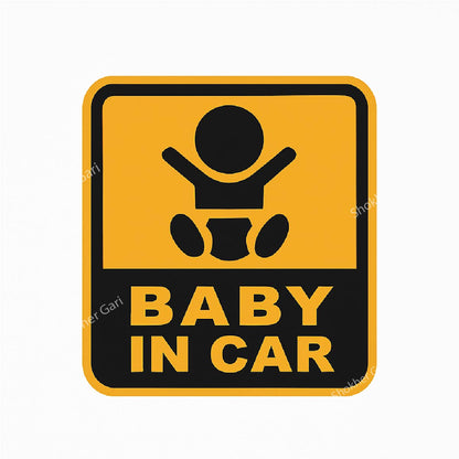 1pcs (D) Baby In Car Sticker 350 TK - 4 image