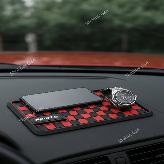 1pcs Diamond Check Pattern Anti slip mat image 0