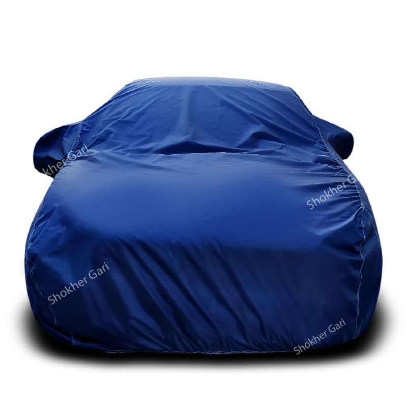 M/Y/P  Sedan / Mid SUV? SUV Car Body Cover- Heatproof , Dustproof and 90% Water Resistant Car Cover &amp; 100% Dustproof - 1990 TK, Navy image