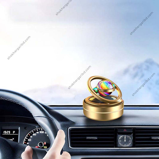 Planet Style Car Dashboard Solar Perfume image 0