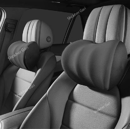 W Shape Black High Quality Neck Pillow  1 pcs image 0