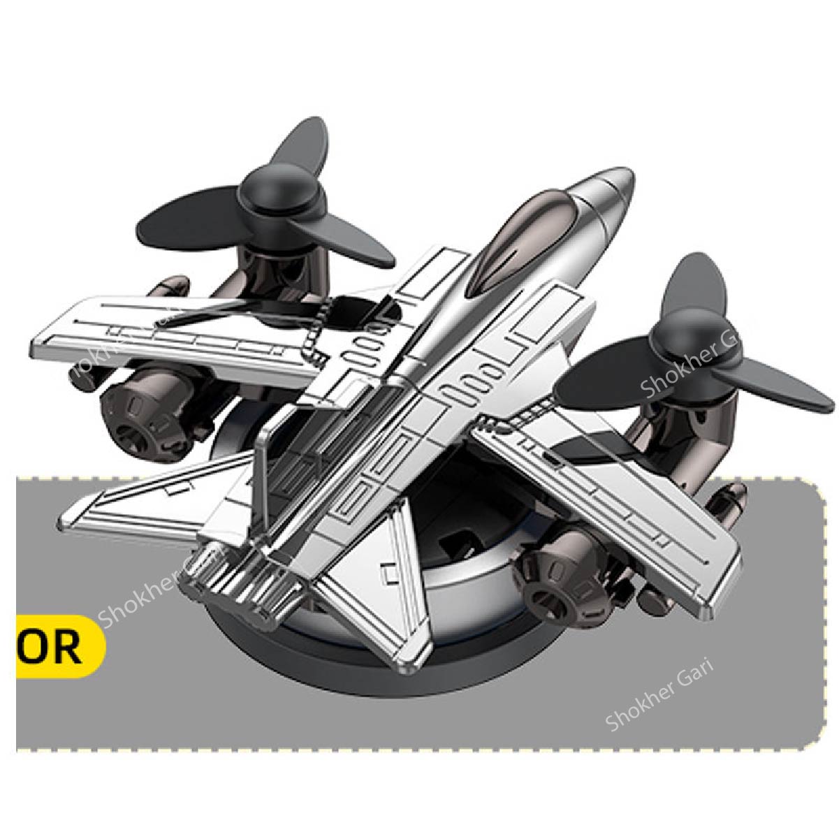 New Fighter AC Vent Air Craft Solar perfume image 1