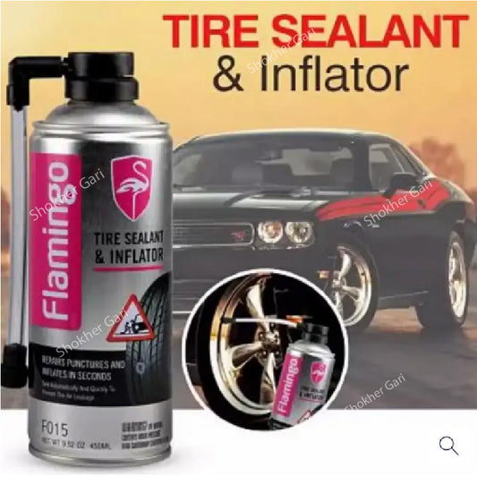 Flamingo Tire Sealant and Inflator - 450ml image 0