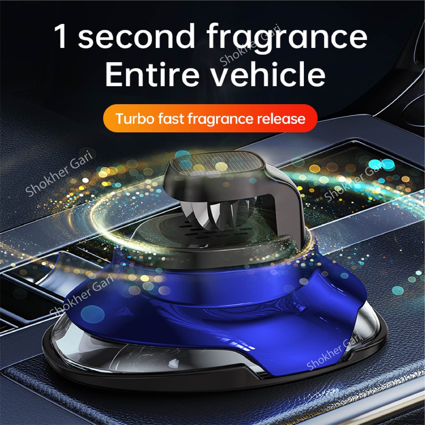 Safe Car Fragrance Diffuser Rotatable image 4