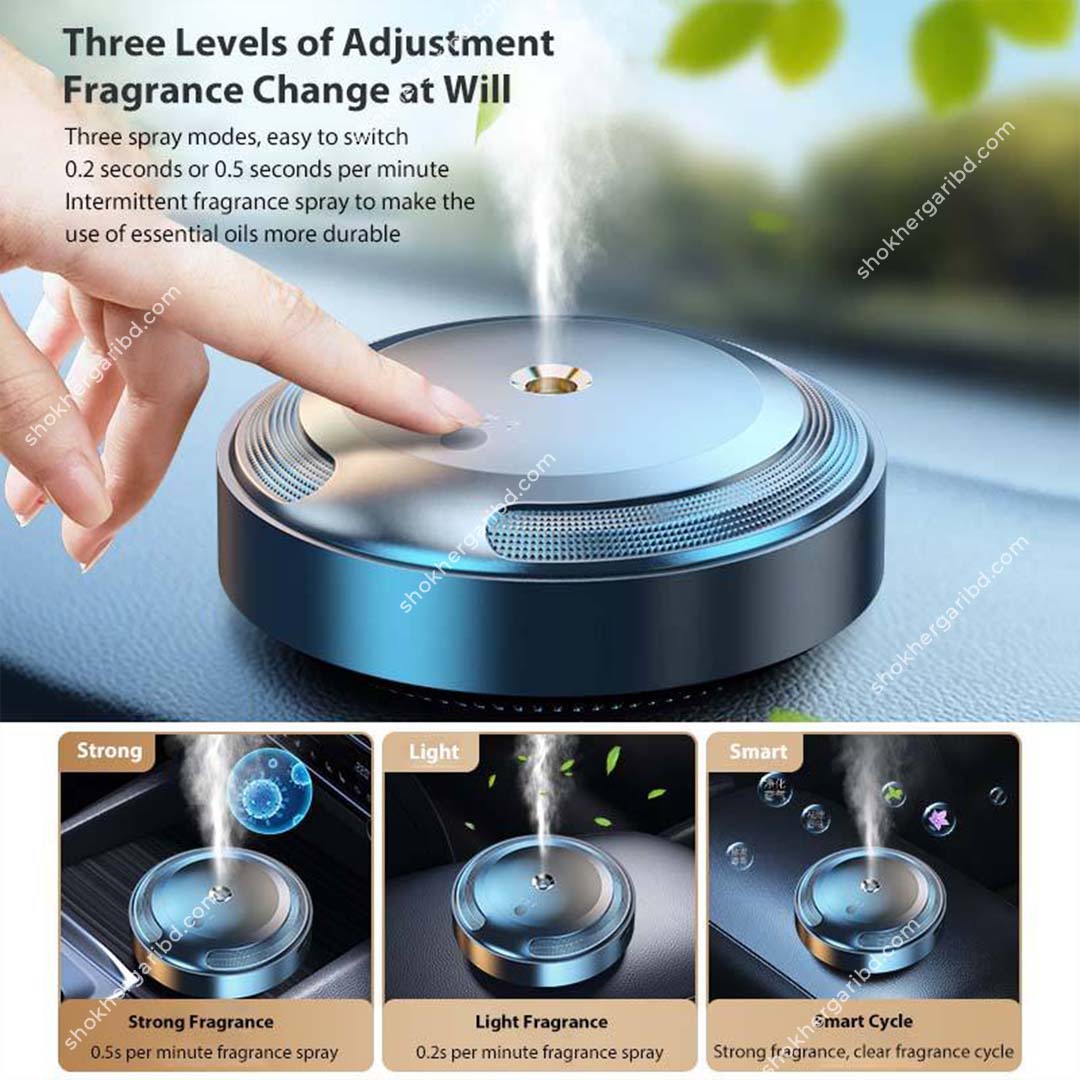 Car Essential Oil Diffuser Air Humidifier Portable Aroma Diffuser USB Smart Air Fresheners Aromatherapy image 8