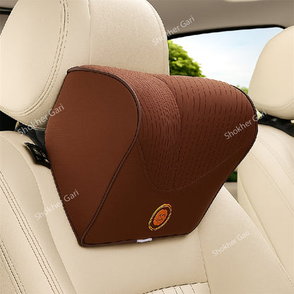 1Pcs Liner Design Memory Foam Neck Pillow image 1