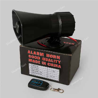 Car VIP Horn 50W Remote 3 Sounds image 1