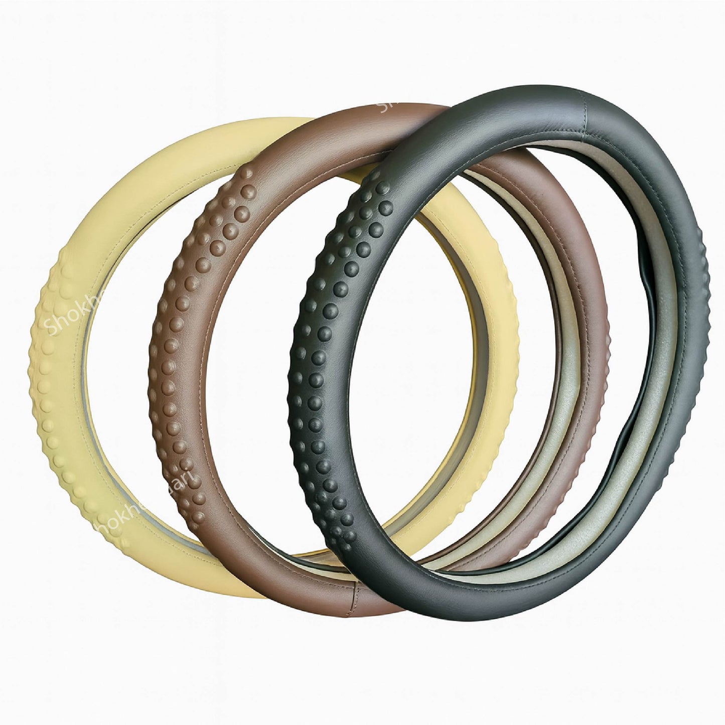 Original Leather Car Steering Cover image 0