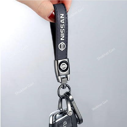 Luxury PU Leather Car Keyring image 11