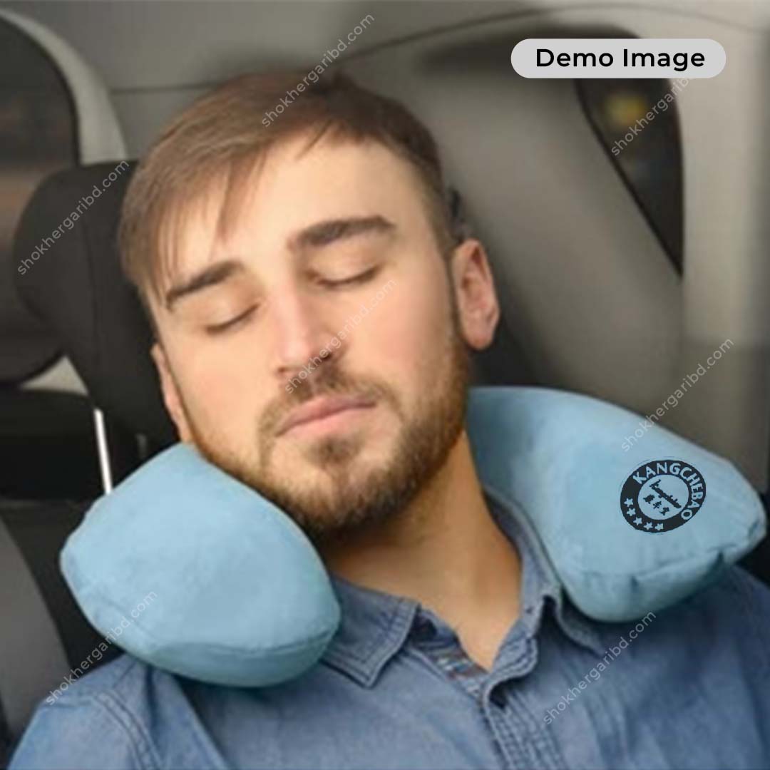 U Style Coloring Round Neck Pillow image 1