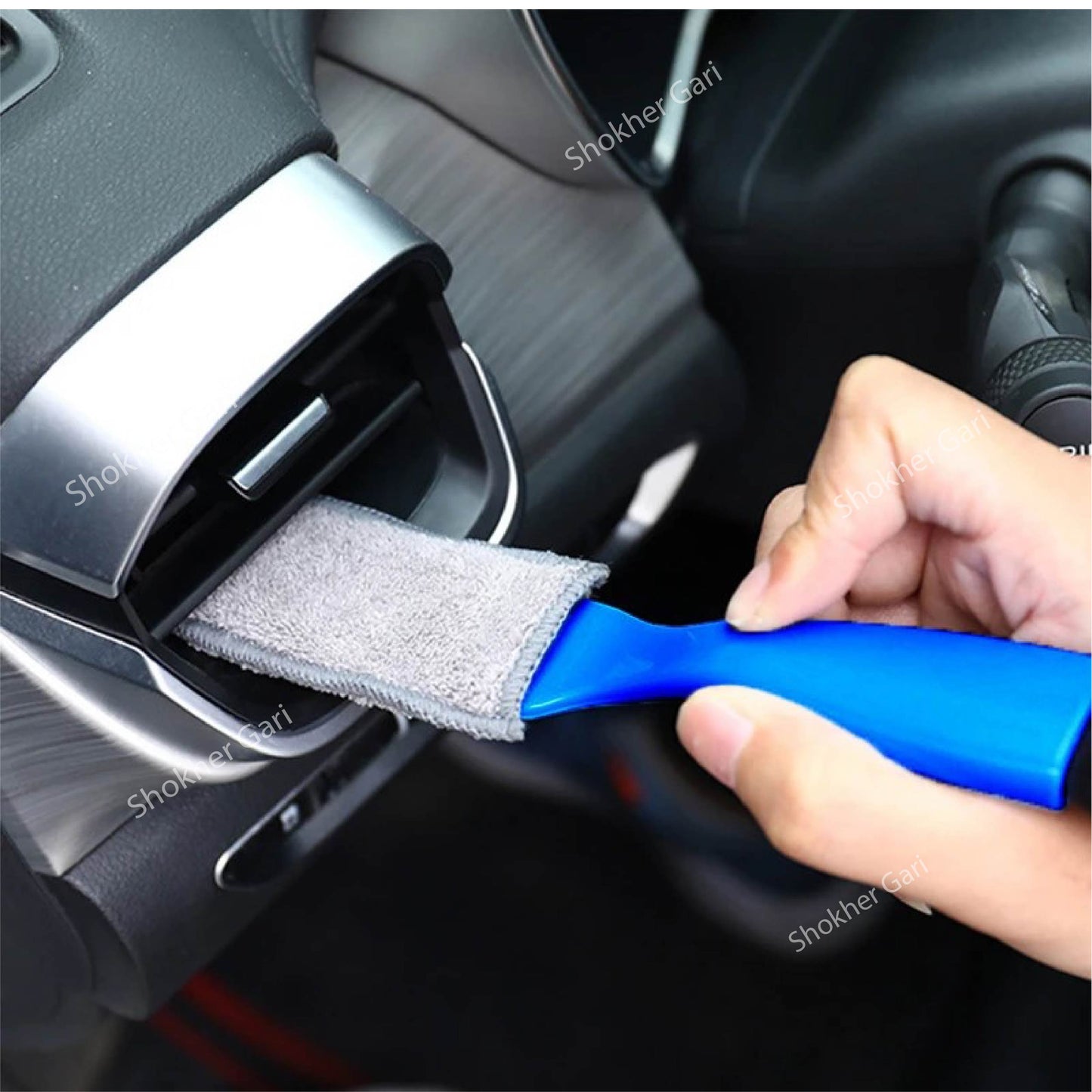 Car Dust Cleaning Brush Double Head 1pcs image 4