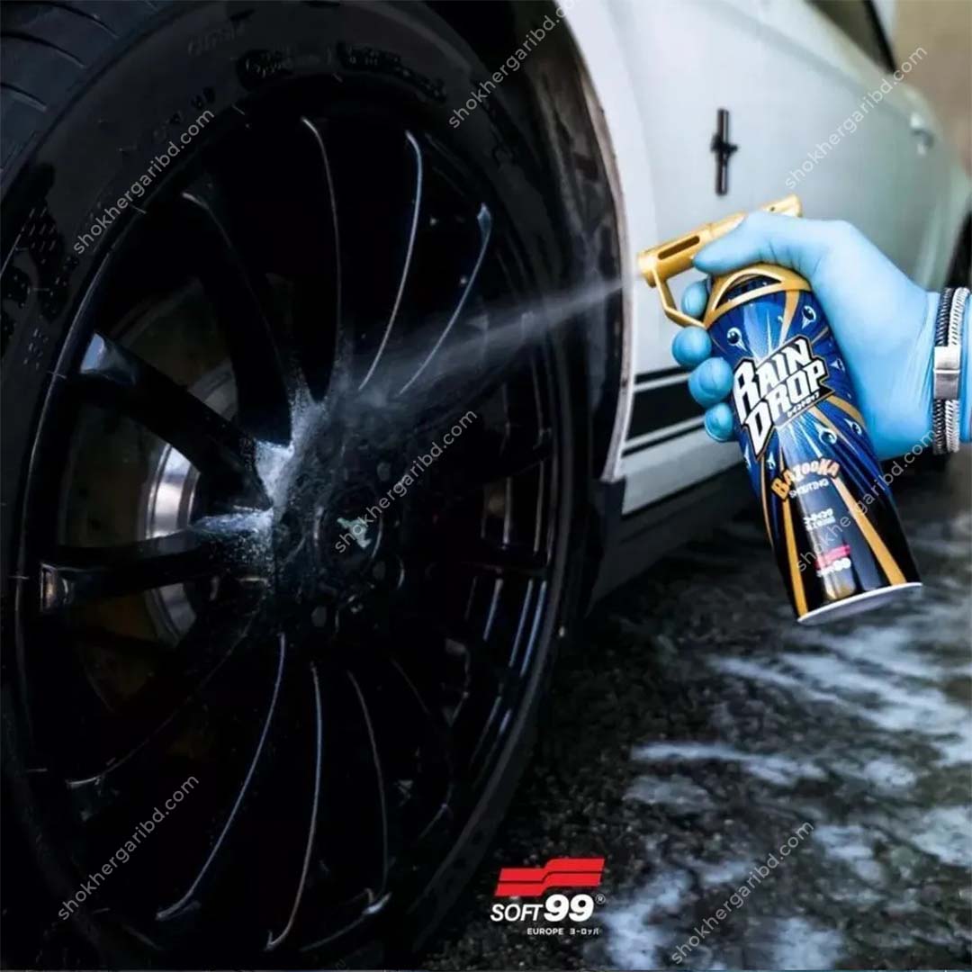 SOFT99 Rain Drop Bazooka – Ultimate Car Body And Glass Water Repellent Coating 300ML image 2