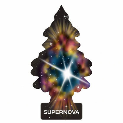 1pcs Orginal USA  Little Trees Car Hanging Trees  Air Freshener - Super Nova image