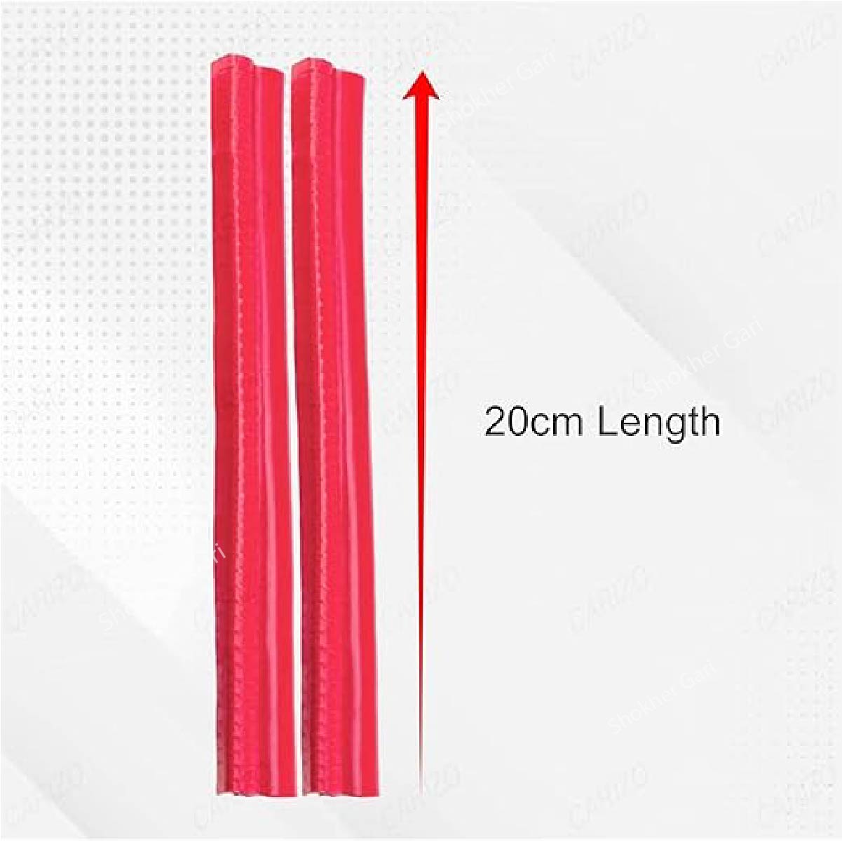 Car Long Door Guard Buffer Protector 25cm 4pcs image 6