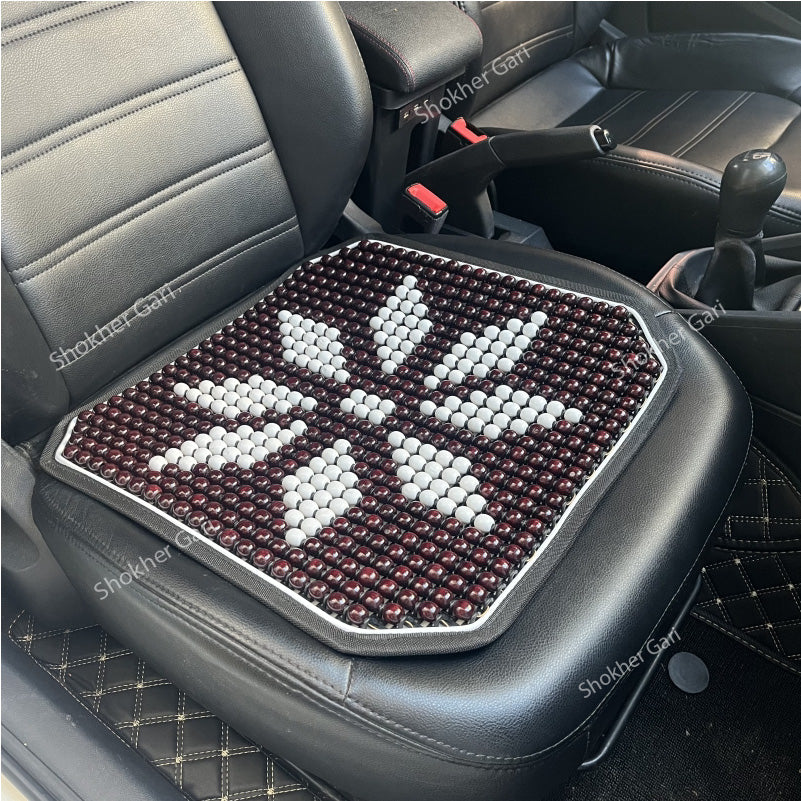 Car Wooden Bead Seat Cushion image 2