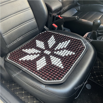 Car Wooden Bead Seat Cushion image 2