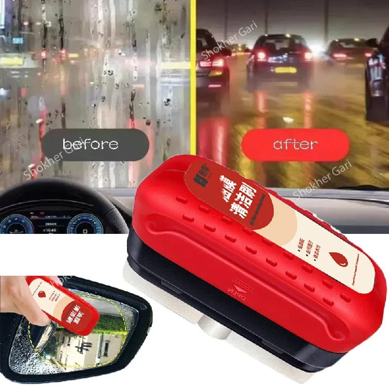 1 pcs Car Windshield Water Oil Film Cleaning Brush image 3