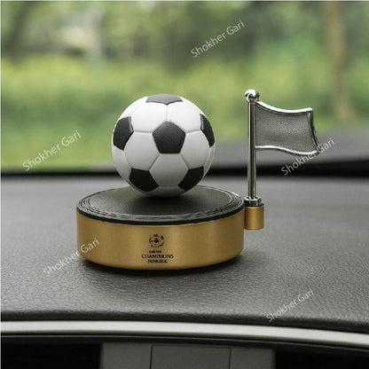 Car Dashboard Football Showpiece - Golden image