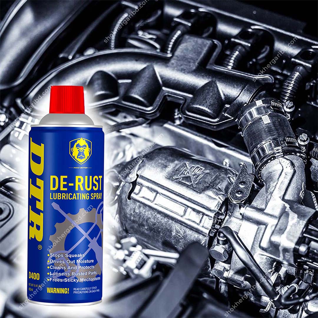 DTR De-Rust Lubricating Spray 450 ml image 4