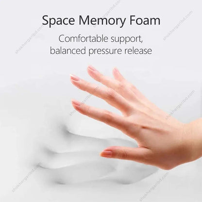 1pcs Slow Rebound Guard Car Lumbar Pillow image 1