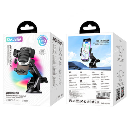 KAKUSIGA 360 Degree Adjustable Car Phone Holder image 1
