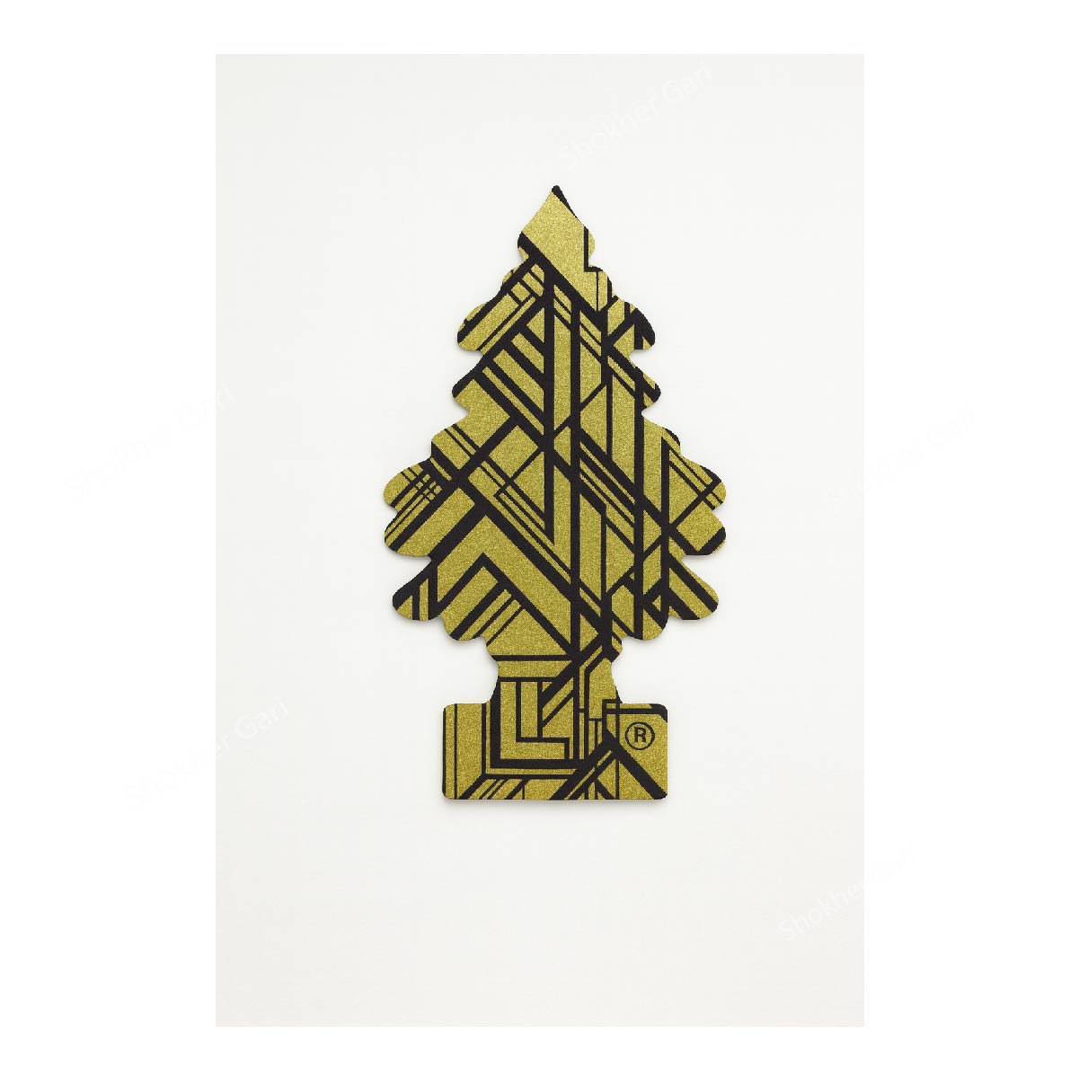 1pcs Orginal USA  Little Trees Car Hanging Trees  Air Freshener - Gold image