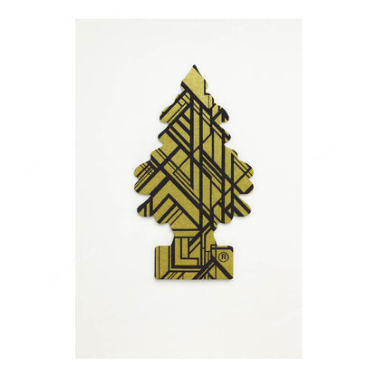 1pcs Orginal USA  Little Trees Car Hanging Trees  Air Freshener - Gold image