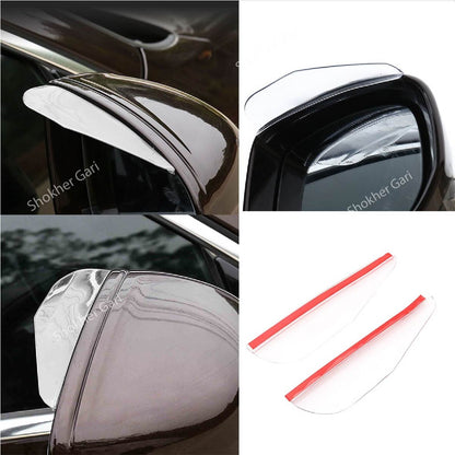 Car Side mirror rain guard 2 Pieces set image 0