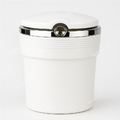 Portable Ashtray With LED Lights -  Ashtray - White image