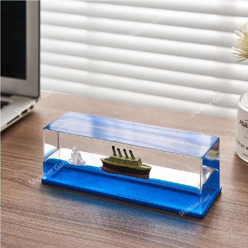 Titanic Cruise Ship Showpiece For Car Dashboard Decoration image 6