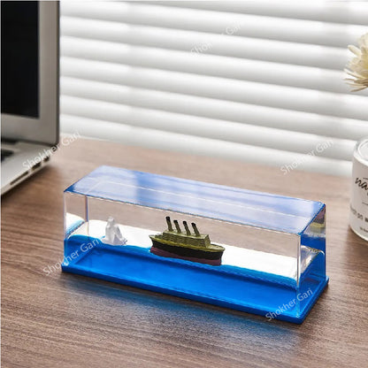 Titanic Cruise Ship Showpiece For Car Dashboard Decoration image 6