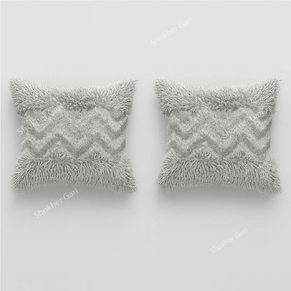 Car Cushion pillow - Pressure-Relief Car Cushion 2 pieces Set 18*18 INCHES - Ash image
