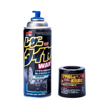 Soft99  Car Leather And Tire WAX image 2