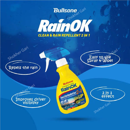Bullsone RainOk Cleaner and Rain Repellent Coat (2 in 1) 300ml image 2