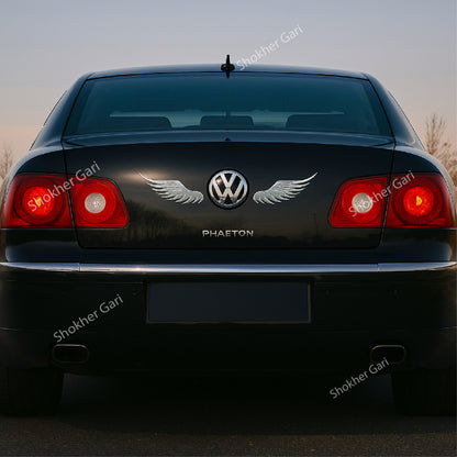 Car 3D Metal Angel Wing Stickers 2pcs image 5