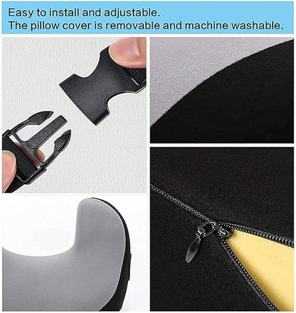1pcs Ergonomic Design Car Travel Neck Pillow image 4