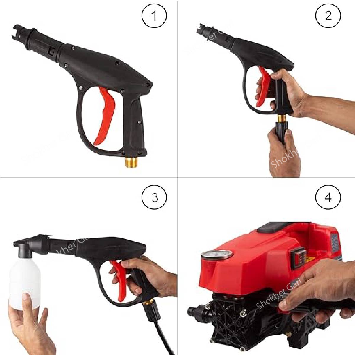 Ranger Car Washing Machine  High Pressure 2000w image 6