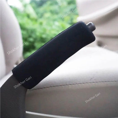 Handbrake Grip Cover Silicone Material-Car Handbrake Sleeve Silicone Cover image 1