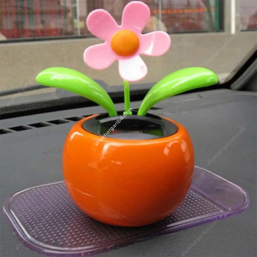 Car &amp; Office Solar Dancing Flower - 2 image