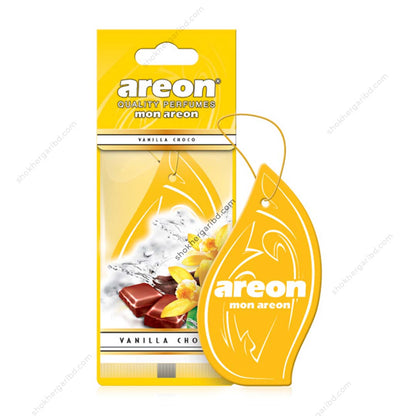 Car Areon Hanging Air Freshener 6pcs set - Vanilla &amp; Choco image