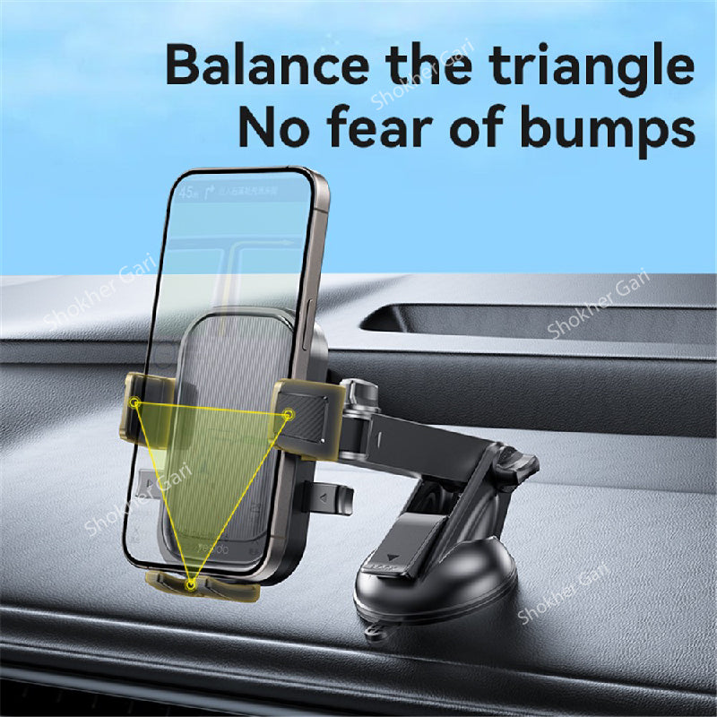 YESIDO C267 Suction Press Car Phone Holder image 0